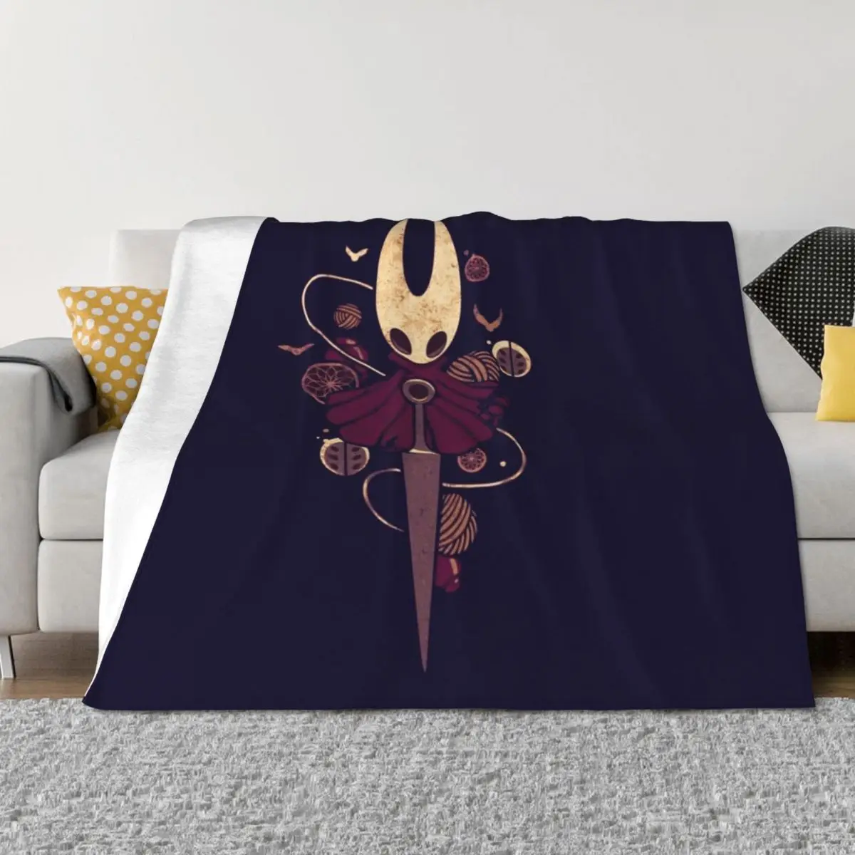 Silksong Hollow Knight Hornet Bug Videogame Throw Blanket Moving Stuffeds Soft Plush Plaid Winter beds Blankets
Silksong Hollow Knight Hornet Bug Videogame Throw Blanket Moving Stuffeds Soft Plush Plaid Winter beds Blankets