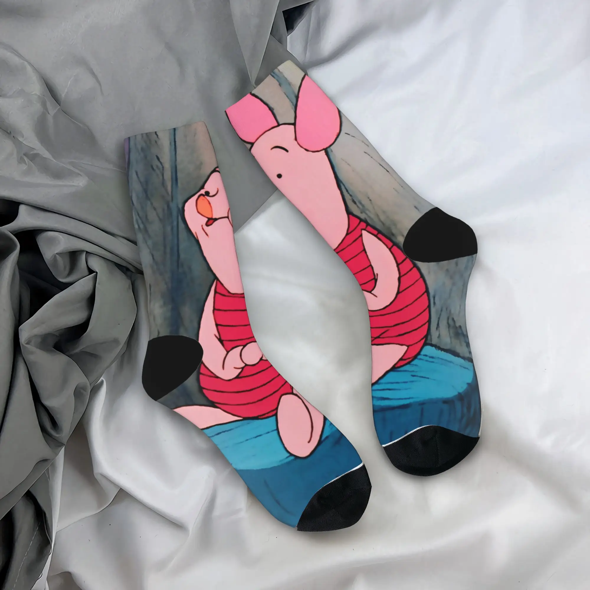 Носки с рисунком поросенка, дизайнерские чулки, противоскользящие мужские носки, высококачественные осенние носки для бега в стиле ретро
Носки с рисунком поросенка, дизайнерские чулки, противоскользящие мужские носки, высококачественные осенние носки для бега в стиле ретро