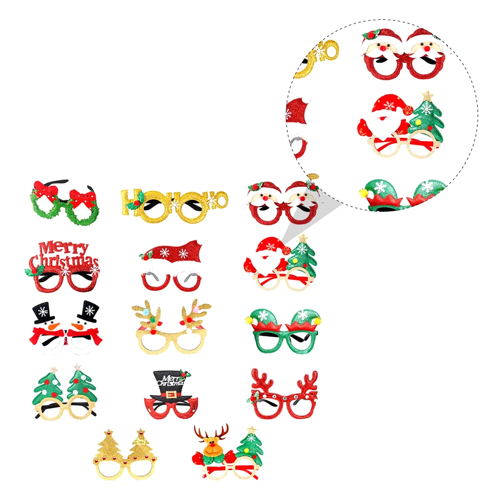 14pcs Christmas Glasses Set Kids Party Supplies LED Paper Masquerade Carnival Halloween Costume Eyewear Christmas Glasses
14pcs Christmas Glasses Set Kids Party Supplies LED Paper Masquerade Carnival Halloween Costume Eyewear Christmas Glasses