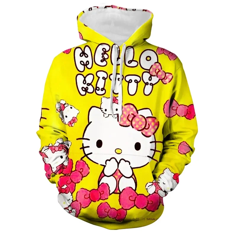 Женская Повседневная Толстовка с принтом Hello Kitty, Свободная Повседневная Толстовка в японском стиле, весна-осень 2023
Женская Повседневная Толстовка с принтом Hello Kitty, Свободная Повседневная Толстовка в японском стиле, весна-осень 2023