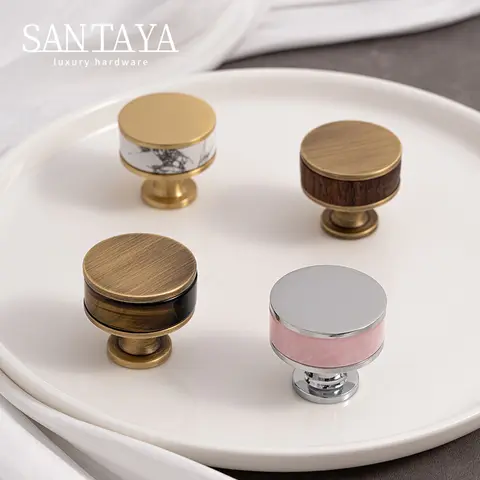 Antique Brass Pulls Natural Stone Crystal Kitchen Cabinet Pulls Walnut Drawer Knobs Colored Pulls Chrome Silver Knobs