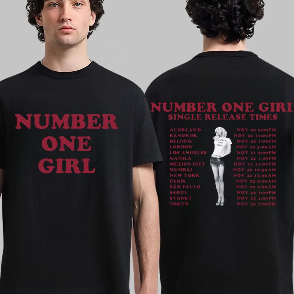 Ros É Number One2026 Summer New Men's Women's Harajuku T-shirt Y2k High Quality Cotton Short Sleeved T-shirt Fan Gift
Ros É Number One2026 Summer New Men's Women's Harajuku T-shirt Y2k High Quality Cotton Short Sleeved T-shirt Fan Gift