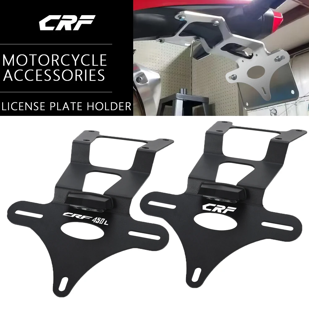 For HONDA CRF 450L 450RL CRF450L CRF450RL 2019-2024 2025 Motorcycle Tail Tidy Fender Eliminator Kit License Plate Holder Bracket
For HONDA CRF 450L 450RL CRF450L CRF450RL 2019-2024 2025 Motorcycle Tail Tidy Fender Eliminator Kit License Plate Holder Bracket