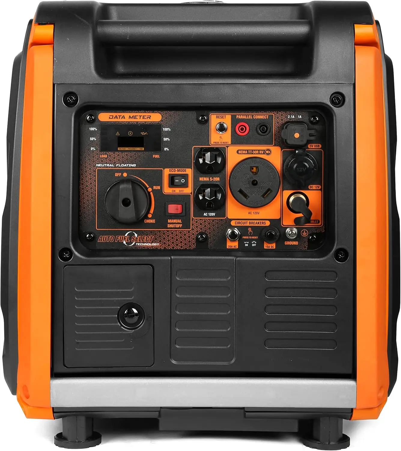 DF450i Super Quiet 4500-Watt Dual RV-Ready Portable Inverter Generator with Fuel Shut-Off
DF450i Super Quiet 4500-Watt Dual RV-Ready Portable Inverter Generator with Fuel Shut-Off