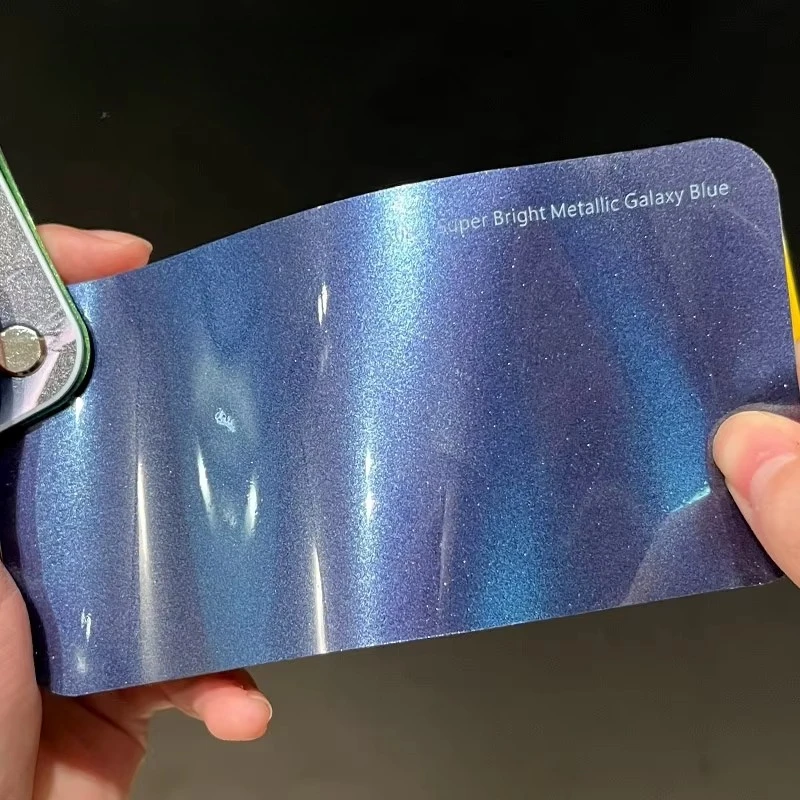 1.52x18m Super Bright Metallic Galaxy Blue Premium PET Car Vinyl Wrap Car Wrapping Film for Auto
1.52x18m Super Bright Metallic Galaxy Blue Premium PET Car Vinyl Wrap Car Wrapping Film for Auto