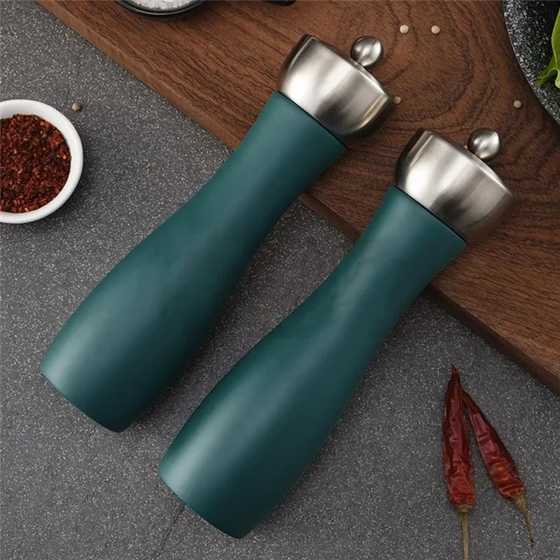 AT43-304 Stainless Steel Manual Pepper Grinder,Sea Salt Flower Pepper Mills, Core,Multi-Purpose BBQ Spice Shakers Tool
AT43-304 Stainless Steel Manual Pepper Grinder,Sea Salt Flower Pepper Mills, Core,Multi-Purpose BBQ Spice Shakers Tool