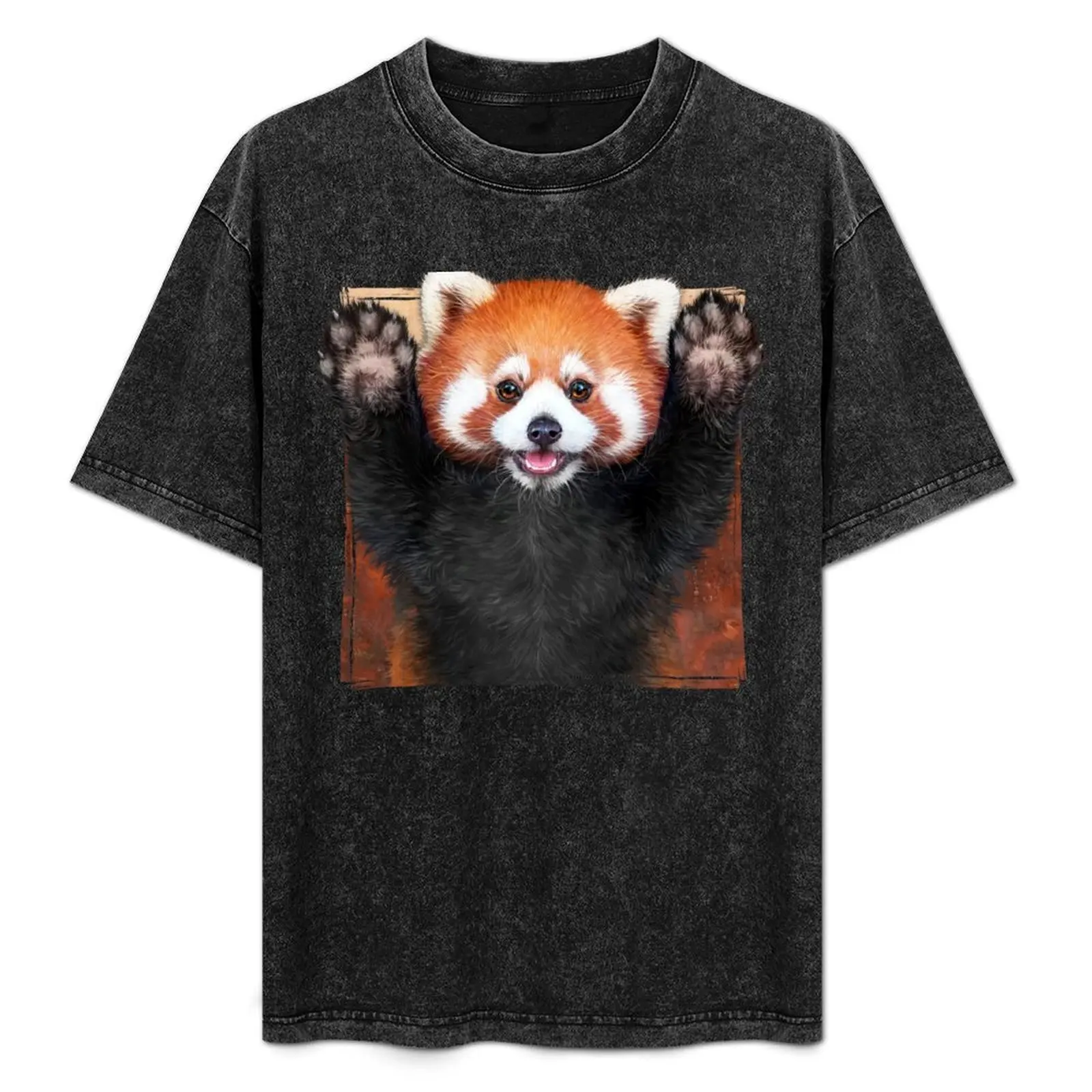 Red Panda Painting T-Shirt Blouse anime t shirts blue archive graphics mens plain t shirts
Red Panda Painting T-Shirt Blouse anime t shirts blue archive graphics mens plain t shirts