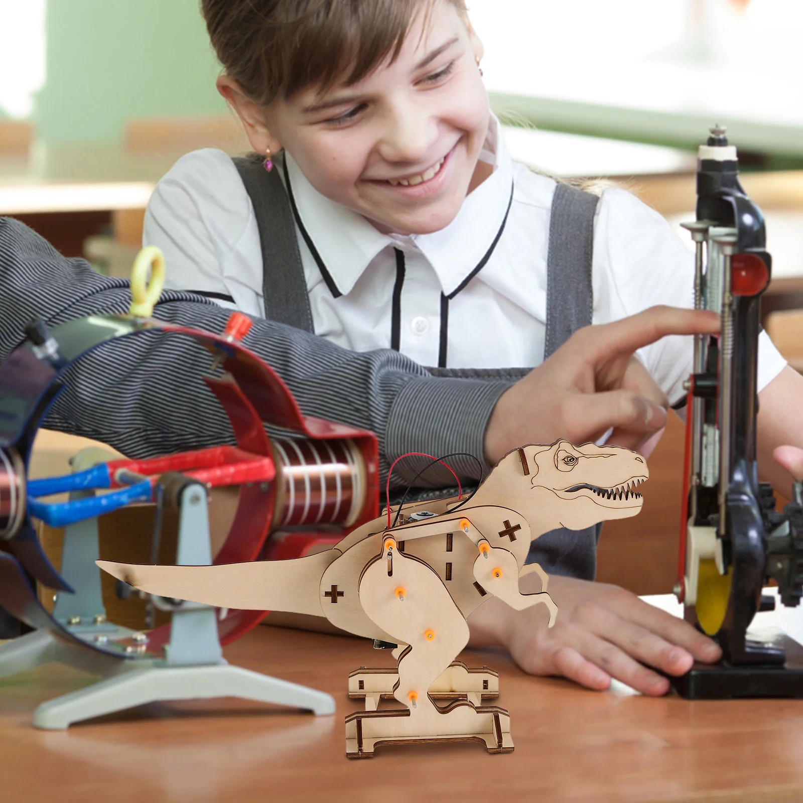 Деревянный комплект STEM, детский строительный пазл, сделай сам, сборная игрушка, модель динозавра, образовательный ремесленный проект, реалистичный
Деревянный комплект STEM, детский строительный пазл, сделай сам, сборная игрушка, модель динозавра, образовательный ремесленный проект, реалистичный