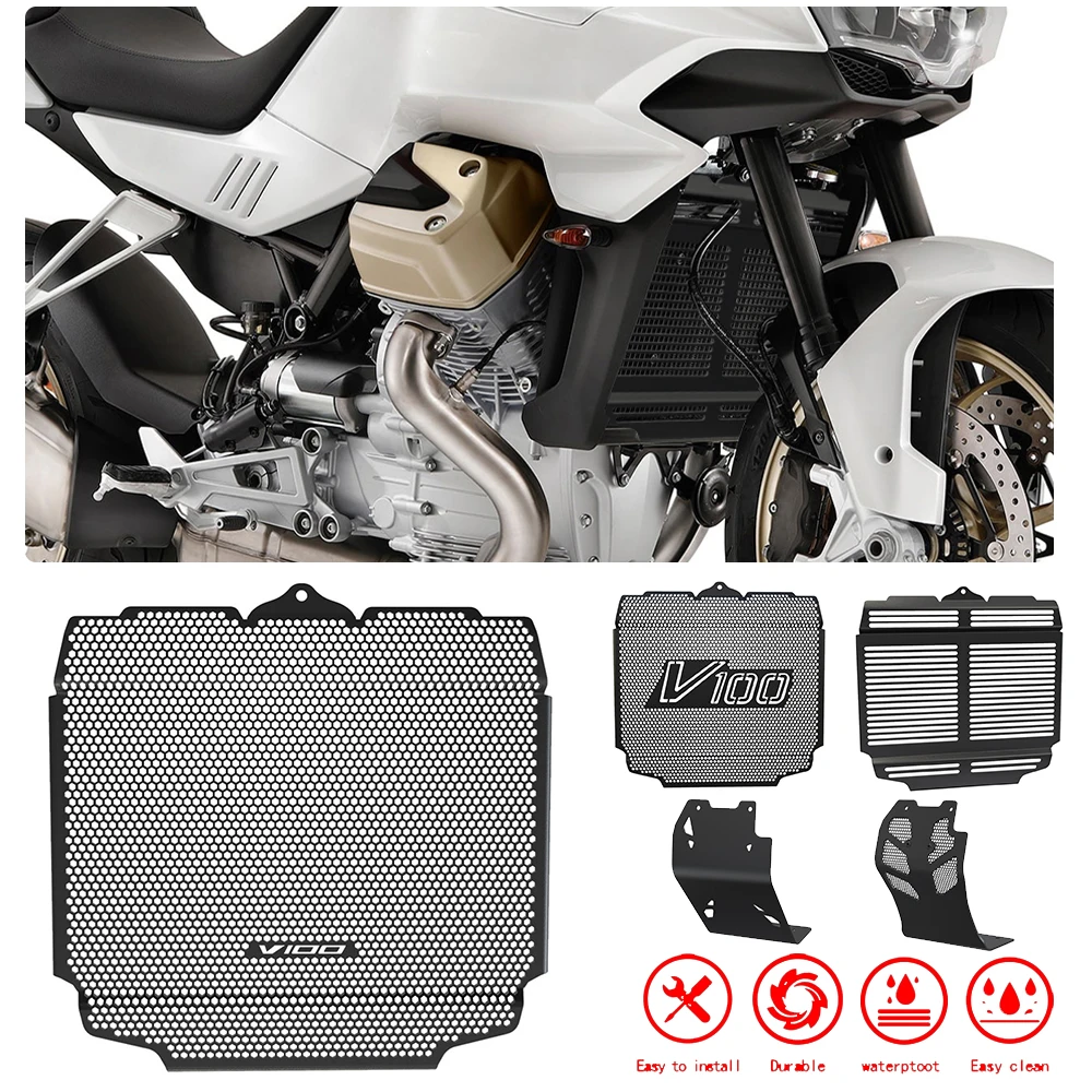 Новый мотоцикл для Moto Guzzi V100 V 100 Mandello 2023 MandelloS 2024, головка блока цилиндров радиатора, защита двигателя, защитная решетка, крышка
Новый мотоцикл для Moto Guzzi V100 V 100 Mandello 2023 MandelloS 2024, головка блока цилиндров радиатора, защита двигателя, защитная решетка, крышка
