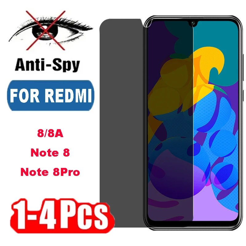 1-4Pcs Anti-Spy Protective Tempered Glass For Redmi Note 8 Pro Screen Protectors For Redmi 8 8A Glass Films
1-4Pcs Anti-Spy Protective Tempered Glass For Redmi Note 8 Pro Screen Protectors For Redmi 8 8A Glass Films