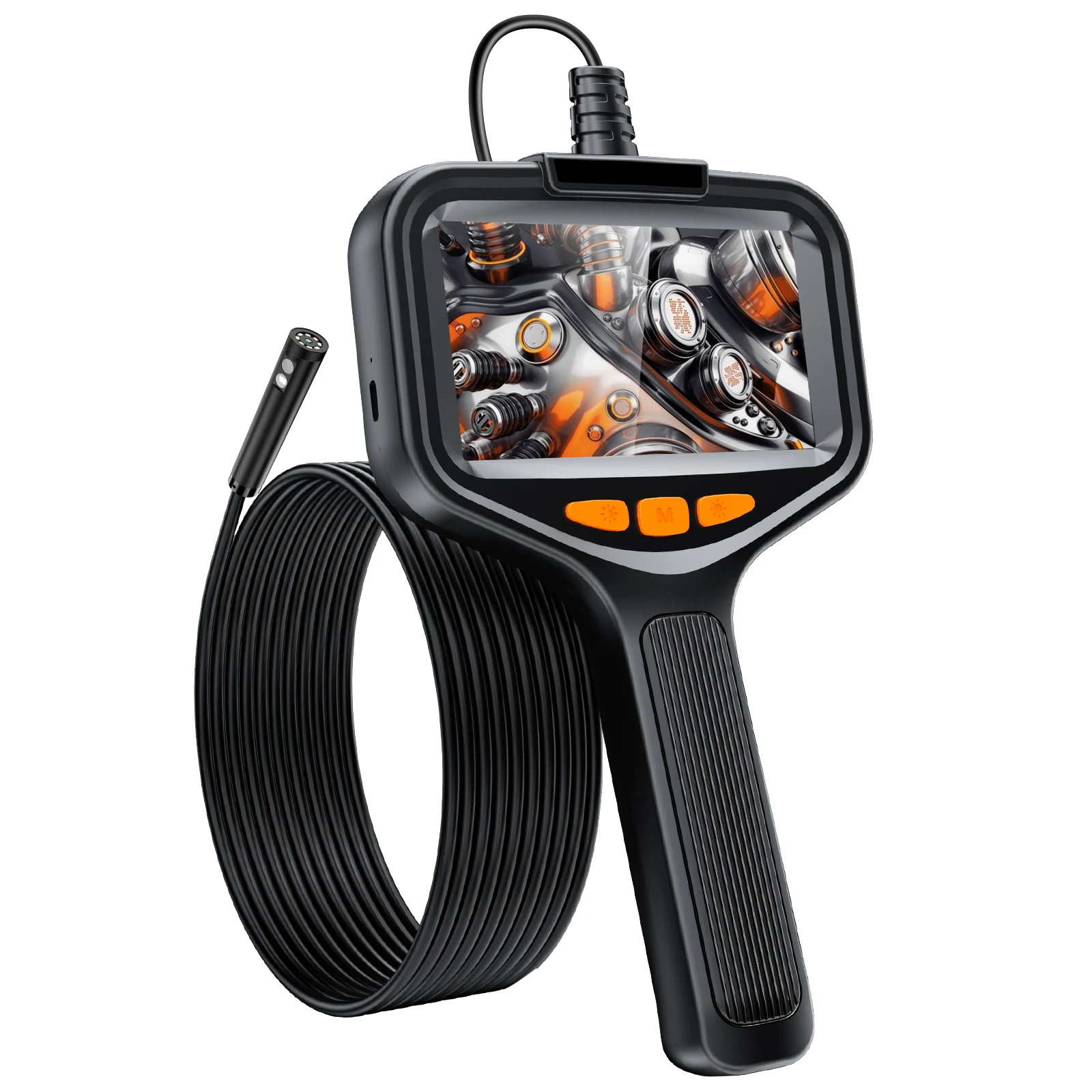 Dual Industrial Endoscope Camera 4.3 inch LCD Handheld Borescope IP67 Waterproof HD 1080P 8mm Pipeline Sewer Snake Camera
Dual Industrial Endoscope Camera 4.3 inch LCD Handheld Borescope IP67 Waterproof HD 1080P 8mm Pipeline Sewer Snake Camera