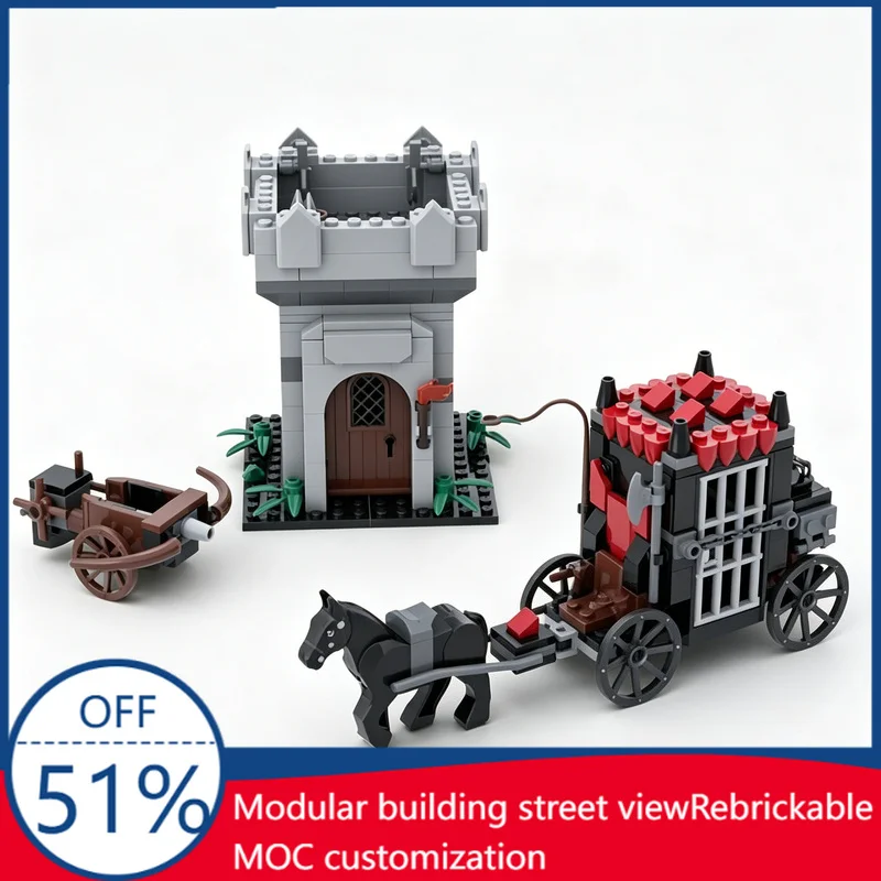 377 PCS Castle Remakes Gold Getaway Medieval Scene Model Custom Creative Building Blocks Assembly Educational Toy Birthday Gift
377 PCS Castle Remakes Gold Getaway Medieval Scene Model Custom Creative Building Blocks Assembly Educational Toy Birthday Gift