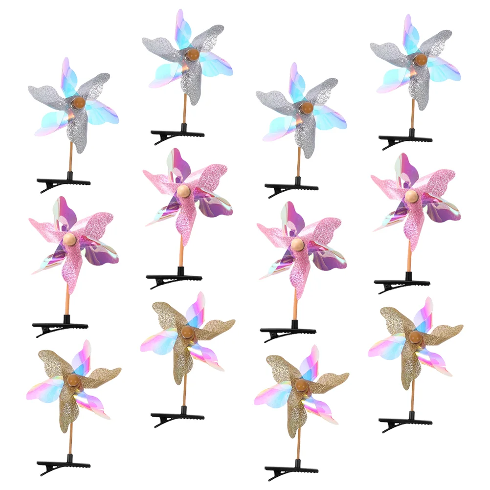 12 Pcs Windmill Hairpin Child Claw Clip 1000X450X400CM Plastic Accessories for Girls Accessory
12 Pcs Windmill Hairpin Child Claw Clip 1000X450X400CM Plastic Accessories for Girls Accessory