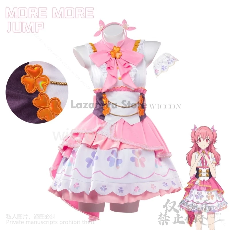 Anime Game Project Sekai Colorful Stage Feat Cosplay MORE MORE JUMP Momoi Airi Lolita Dress Halloween Wigs Uniforms Customized
Anime Game Project Sekai Colorful Stage Feat Cosplay MORE MORE JUMP Momoi Airi Lolita Dress Halloween Wigs Uniforms Customized