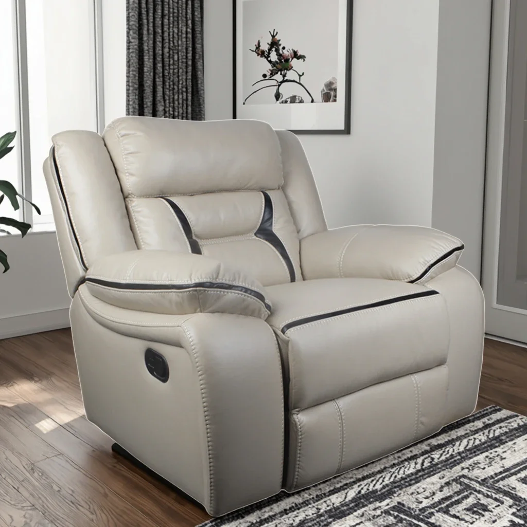 Modern Motion Leather Air Recliner Sofa Set Customizable Upholstery with Wood Frame Elegant Recliner Furniture
Modern Motion Leather Air Recliner Sofa Set Customizable Upholstery with Wood Frame Elegant Recliner Furniture