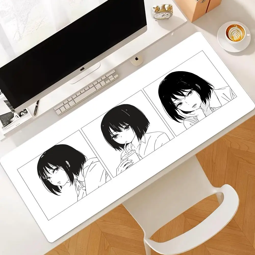 Black and White Manga Girl Mouse Pad Natural Rubber Anti Slip Gaming Accessories Pad HD Anime Office Computer Mousepad Desk Mats
Black and White Manga Girl Mouse Pad Natural Rubber Anti Slip Gaming Accessories Pad HD Anime Office Computer Mousepad Desk Mats