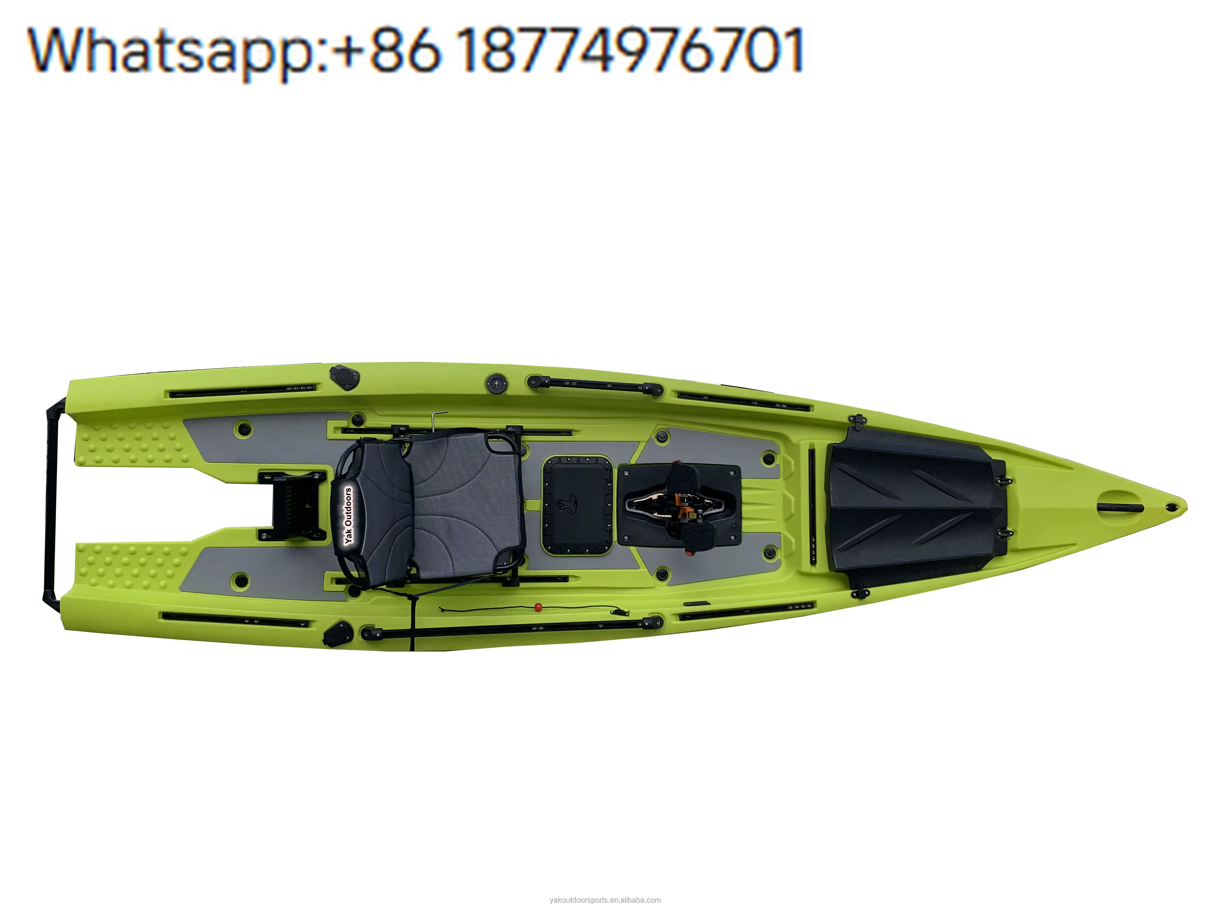 Outdoors 13ft Fish Skiff HDPE Motorized Sea Ka Dual Propeller Single Paddler Pedal Drive for River Surfing 2 3 Persons
Outdoors 13ft Fish Skiff HDPE Motorized Sea Ka Dual Propeller Single Paddler Pedal Drive for River Surfing 2 3 Persons