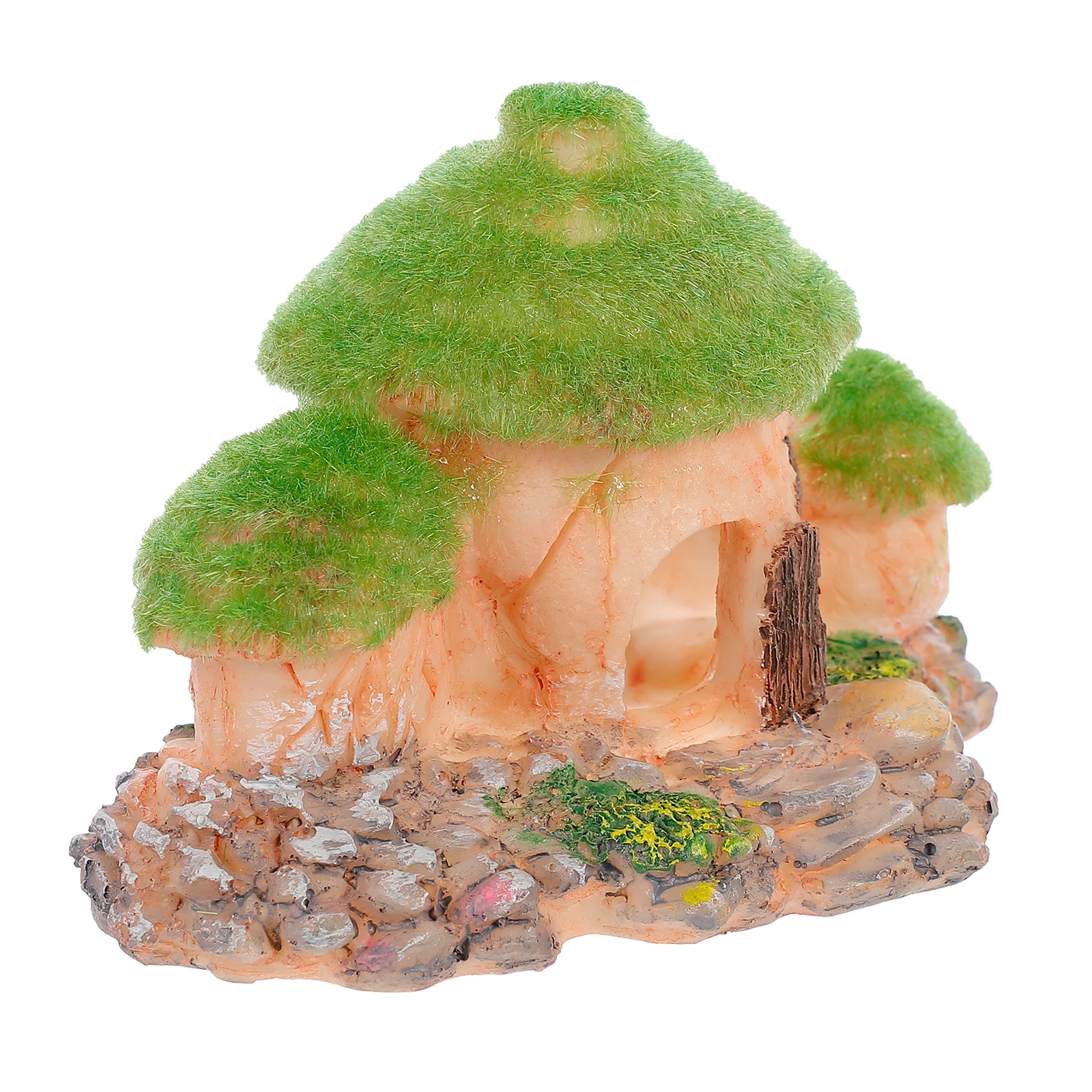 Moss Cottage Fish Tank Decor Realistic Aquarium House nament Resin Non fading Durable Pet Toy Rest House Garden L scaping
Moss Cottage Fish Tank Decor Realistic Aquarium House nament Resin Non fading Durable Pet Toy Rest House Garden L scaping