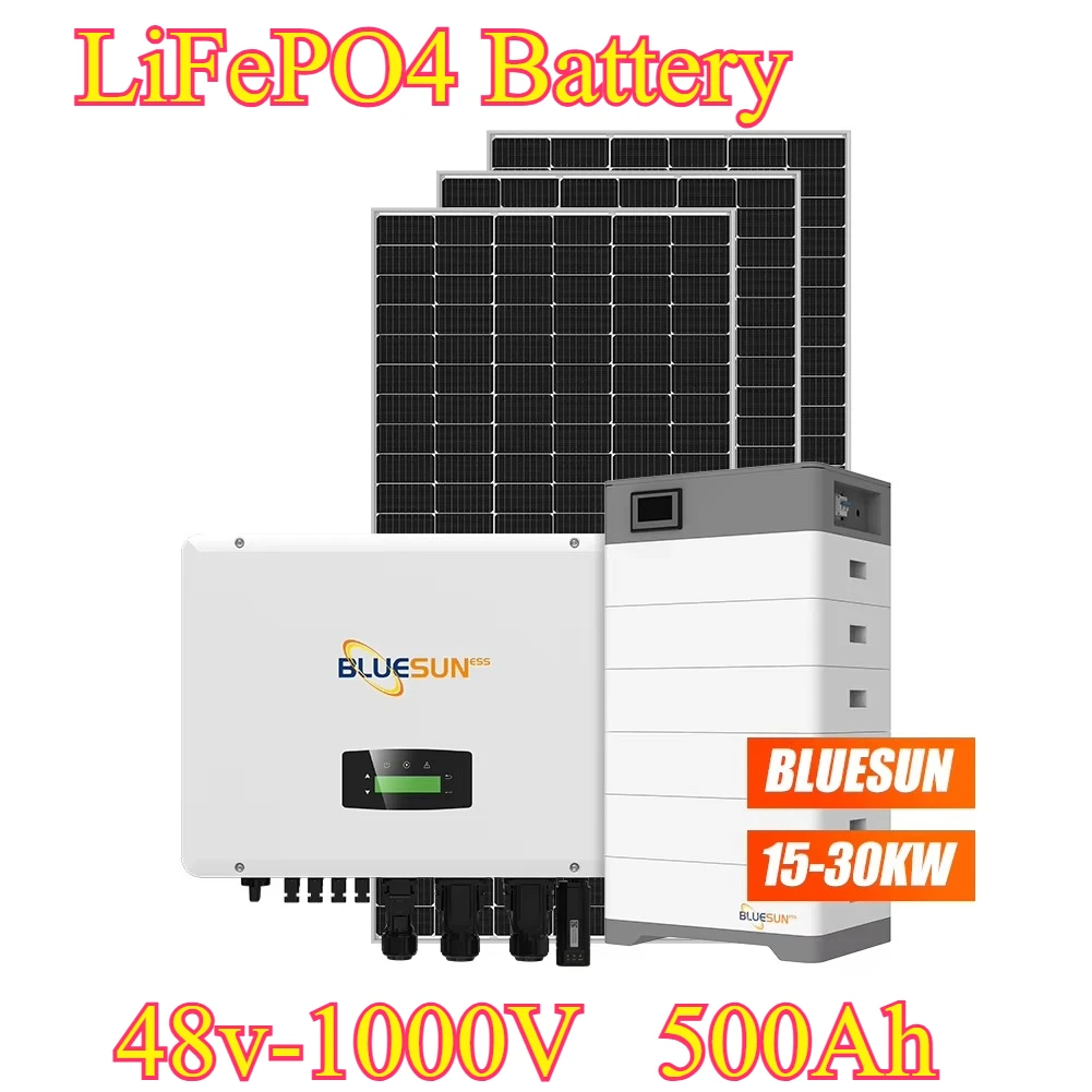 48v -1000V A complete set of commercial energy storage systems 15kw solar system, with battery energy storage 30kw solar system
48v -1000V A complete set of commercial energy storage systems 15kw solar system, with battery energy storage 30kw solar system