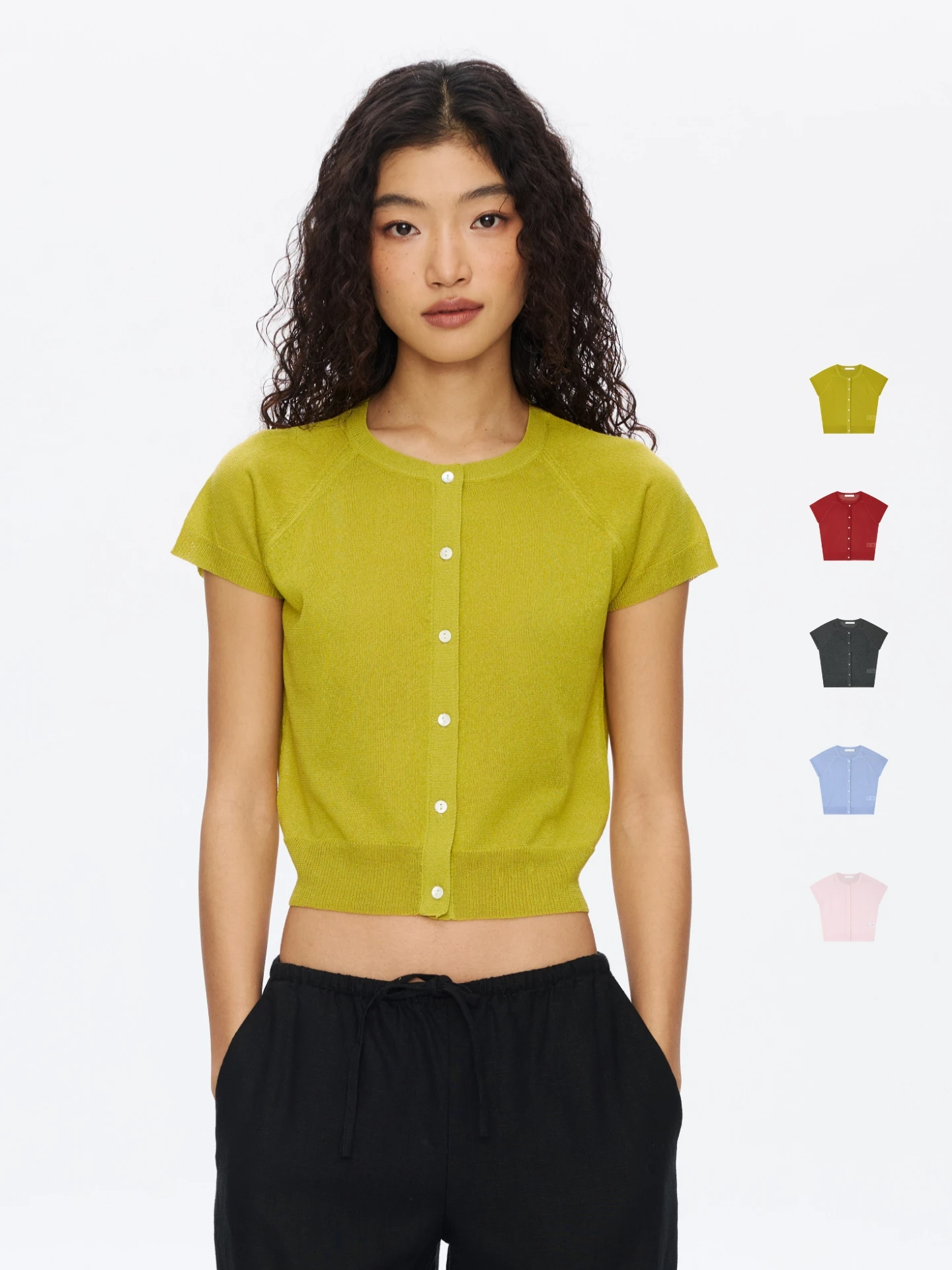 Oneup Rylee Silk Linen Short Sleeve Open Cardigan Women Summer Loose Fit Short Coat Breathable round Neck Button Closure
Oneup Rylee Silk Linen Short Sleeve Open Cardigan Women Summer Loose Fit Short Coat Breathable round Neck Button Closure