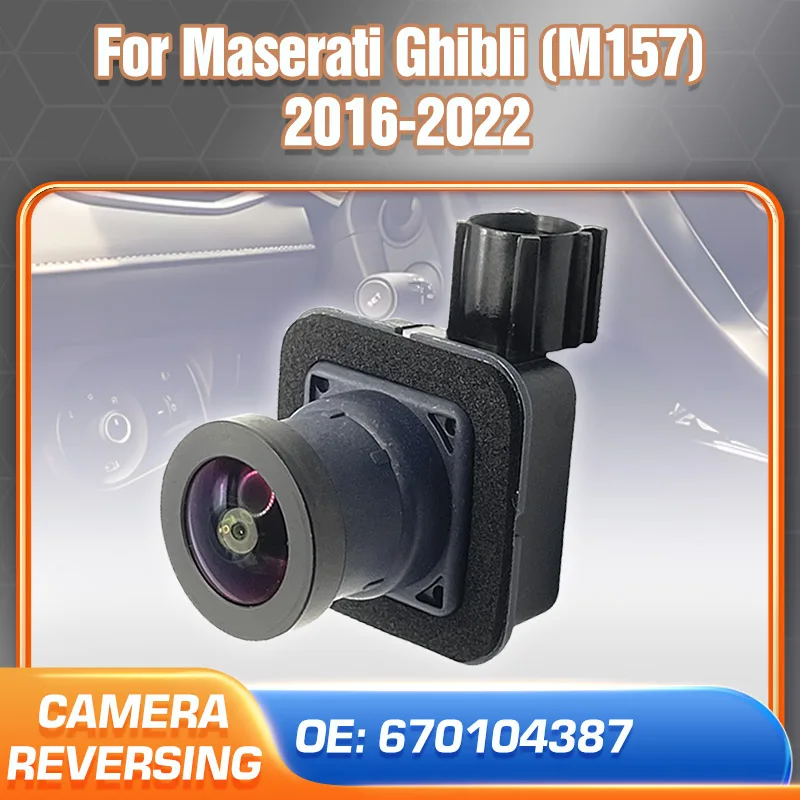 670104387 Car Accessories For Maserati Ghibli 2016 2017 2018 2019 2020 2021 2022 Reversing Camera Rear View Backup Camera
670104387 Car Accessories For Maserati Ghibli 2016 2017 2018 2019 2020 2021 2022 Reversing Camera Rear View Backup Camera