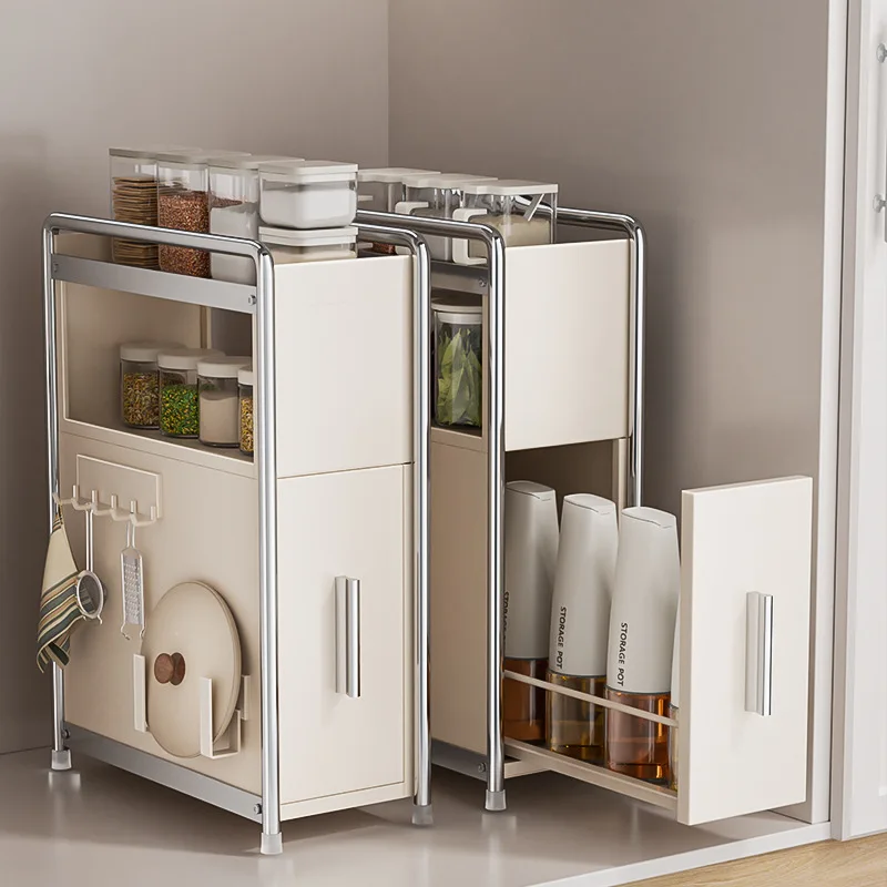 Pull Out Seasoning Drawer Rack Kitchen Narrow Spice Organizer Countertop Dustproof Cup Storage Rack Multipurpose Spice Cabinets
Pull Out Seasoning Drawer Rack Kitchen Narrow Spice Organizer Countertop Dustproof Cup Storage Rack Multipurpose Spice Cabinets