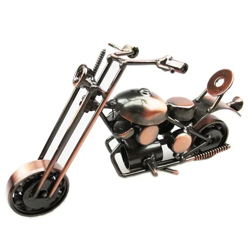 Metal Statue for Home Decor Motorcycle Figurines Model Retro Motor Figurine Metal Decoration Handmade Iron Motorbike
Metal Statue for Home Decor Motorcycle Figurines Model Retro Motor Figurine Metal Decoration Handmade Iron Motorbike