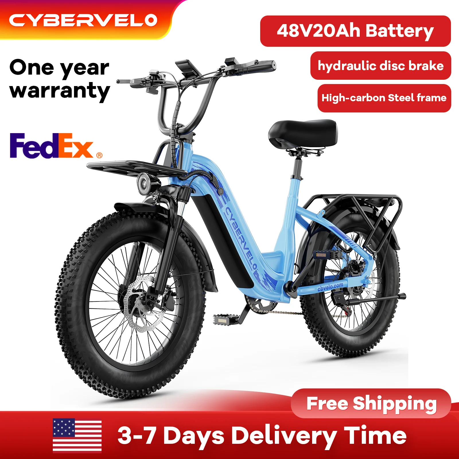 Новинка: 20-дюймовый электровелосипед с широкими шинами и низкой рамой для взрослых, съемная батарея 48В 20Ач, 7-скоростная трансмиссия, широкое сиденье, корзина, подставка EK8
Новинка: 20-дюймовый электровелосипед с широкими шинами и низкой рамой для взрослых, съемная батарея 48В 20Ач, 7-скоростная трансмиссия, широкое сиденье, корзина, подставка EK8