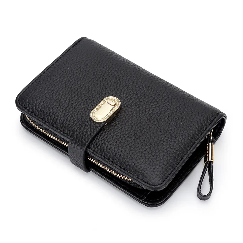 2022 New Small Women Wallets Card Wallets Slim Zipper Cowhide Leather Top Quality Fashion Female Purse Card Holder Wallet
2022 New Small Women Wallets Card Wallets Slim Zipper Cowhide Leather Top Quality Fashion Female Purse Card Holder Wallet