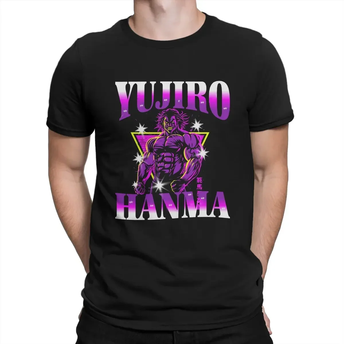 Anime Yujiro Hanma T Shirt Men's Pure Cotton Vintage T-Shirts Crew Neck BAKI Tees Short Sleeve Clothes Summer
Anime Yujiro Hanma T Shirt Men's Pure Cotton Vintage T-Shirts Crew Neck BAKI Tees Short Sleeve Clothes Summer