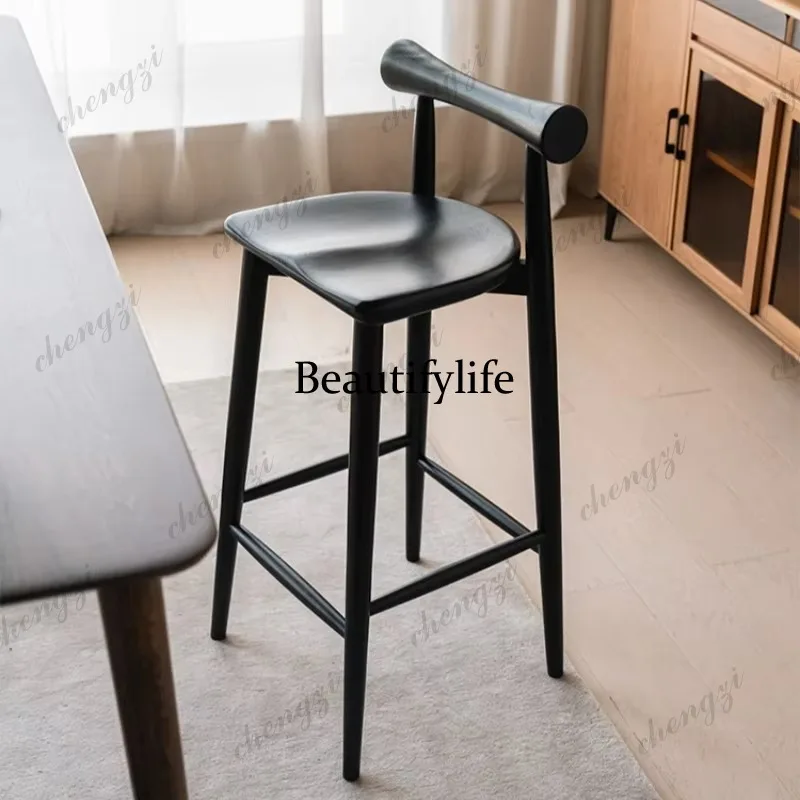 Black Wooden Island Bar Stools Back High Cushions Minimalist Living Room Bar Stools Dining Modern Banqueta Home Furniture
Black Wooden Island Bar Stools Back High Cushions Minimalist Living Room Bar Stools Dining Modern Banqueta Home Furniture