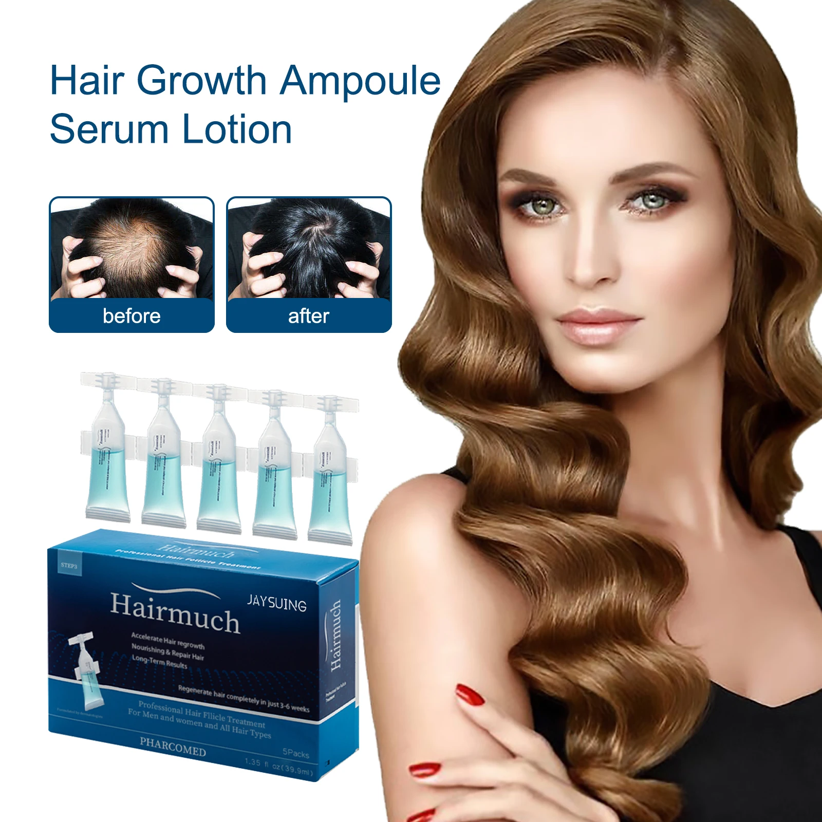 Jaysuing Hair Ampoule Serum For Dense Volumizing Moisturizing Nourishing And Strengthening Hair
Jaysuing Hair Ampoule Serum For Dense Volumizing Moisturizing Nourishing And Strengthening Hair