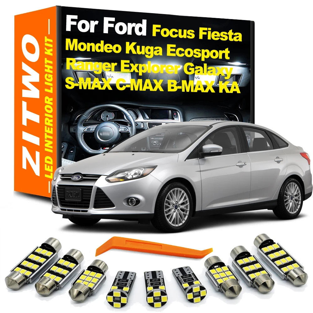 Accessories LED Bulb Car Interior Light Kit For Ford Fiesta Mondeo Focus Kuga Ecosport Explorer Ranger Galaxy S-MAX B-MAX C-MAX
Accessories LED Bulb Car Interior Light Kit For Ford Fiesta Mondeo Focus Kuga Ecosport Explorer Ranger Galaxy S-MAX B-MAX C-MAX