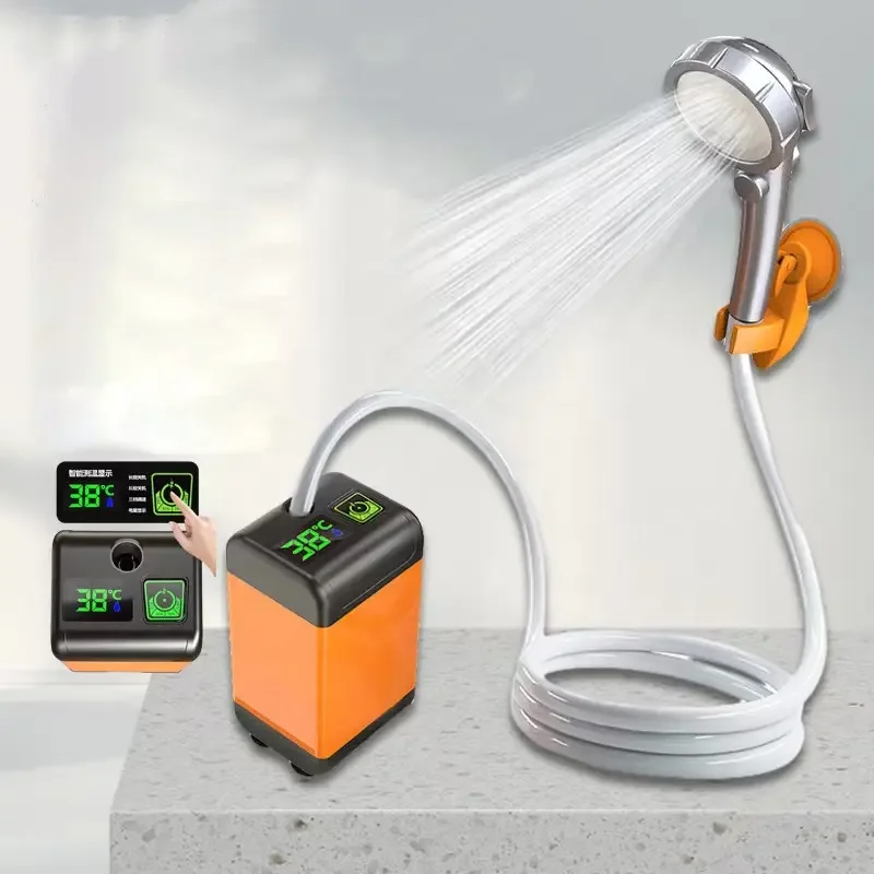Portable Electric PVC Outdoor Camping Shower Pump 3-Speed Adjustable with Intelligent Digital Display for Hiking
Portable Electric PVC Outdoor Camping Shower Pump 3-Speed Adjustable with Intelligent Digital Display for Hiking