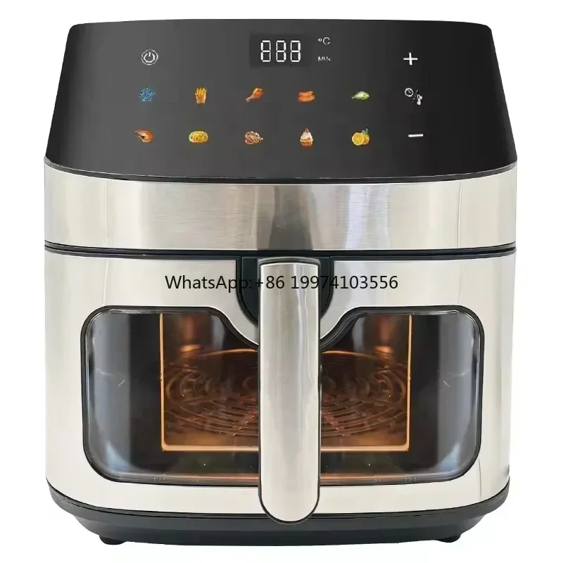 OEM Rapid Air Fryer Oil free Deep Air fryer electric cooker Large Capacity 8L 10L home use
OEM Rapid Air Fryer Oil free Deep Air fryer electric cooker Large Capacity 8L 10L home use