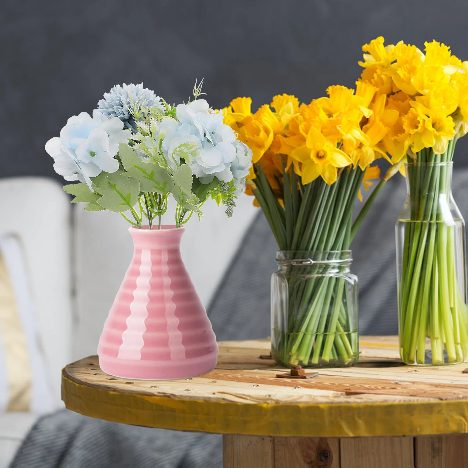 Artificial Silk Plastic Sunflower Bouquet Decor for Wedding Party Photography Bedroom Living Room Table Centerpiece Realistic
Artificial Silk Plastic Sunflower Bouquet Decor for Wedding Party Photography Bedroom Living Room Table Centerpiece Realistic