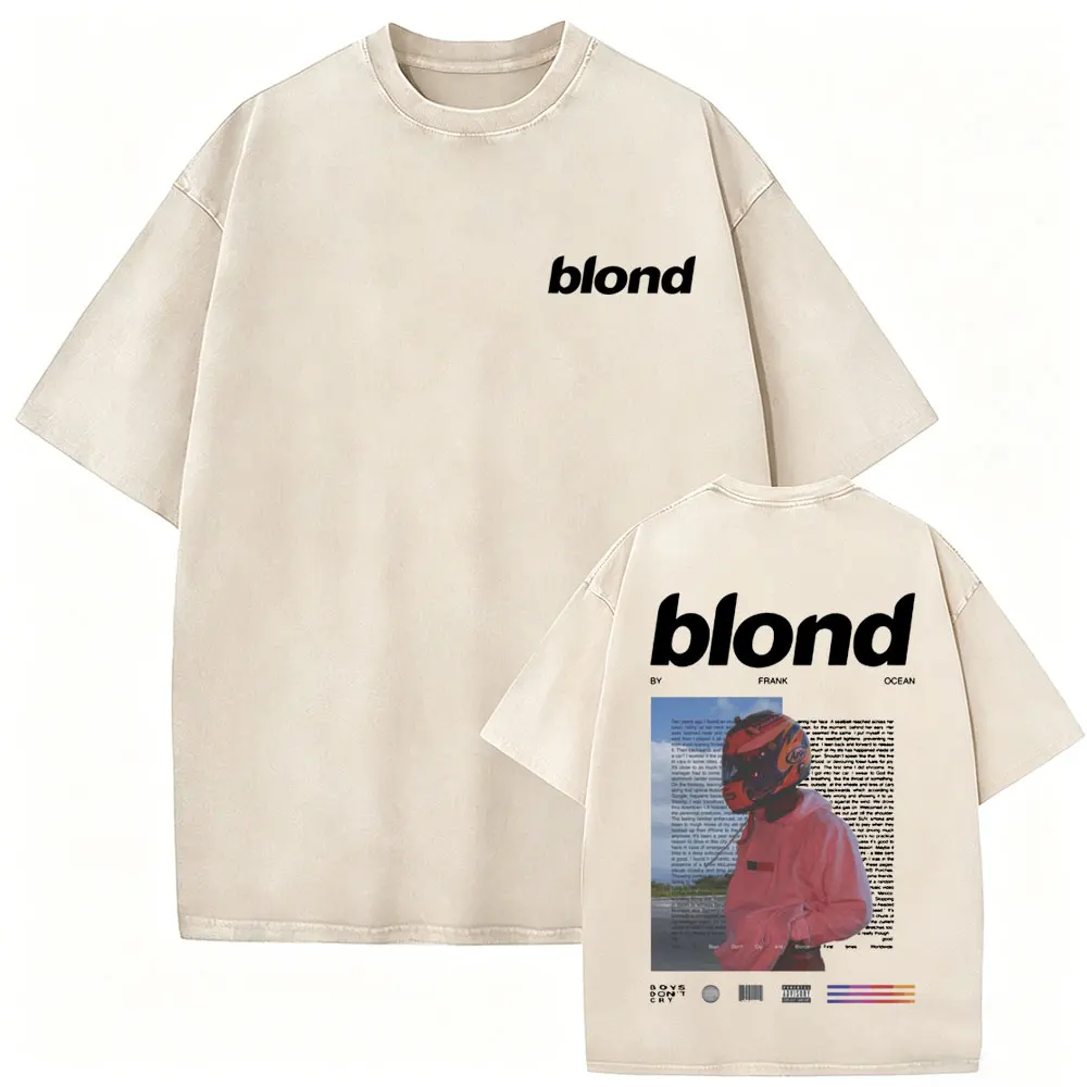Vintage Washed Rapper Frank Merch 2026 T-shirt Ocean Retro T Shirts Blond Hip Hop Fashion Pop Music T-shirts Men's Streetwear
Vintage Washed Rapper Frank Merch 2026 T-shirt Ocean Retro T Shirts Blond Hip Hop Fashion Pop Music T-shirts Men's Streetwear
