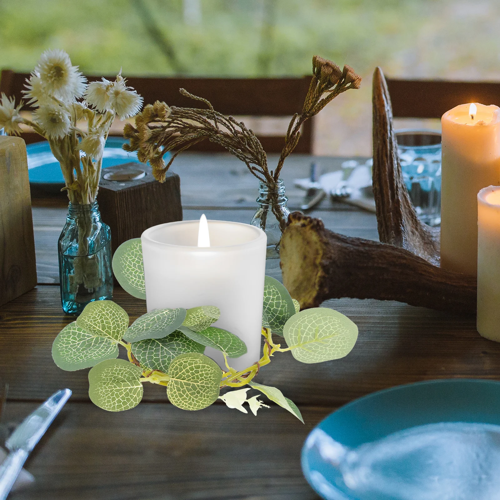 4 Pcs Simulated Garland 6cm Home Wedding Table Centerpiece Leaves Wreath Rings Hoop Mini Wreaths Christmas
4 Pcs Simulated Garland 6cm Home Wedding Table Centerpiece Leaves Wreath Rings Hoop Mini Wreaths Christmas