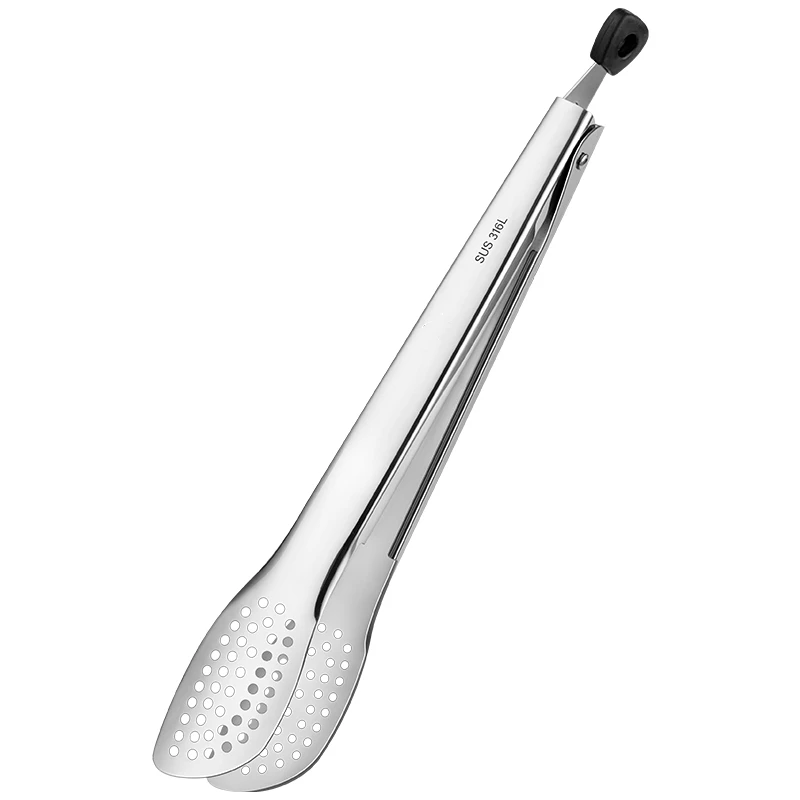 LFGB Certificate 316L Stainless Steel Barbecue Clip Salad Clamp 99.9% Anti-bacterial Ergonomic 31cm Handle Kitchen Roast Tongs
LFGB Certificate 316L Stainless Steel Barbecue Clip Salad Clamp 99.9% Anti-bacterial Ergonomic 31cm Handle Kitchen Roast Tongs