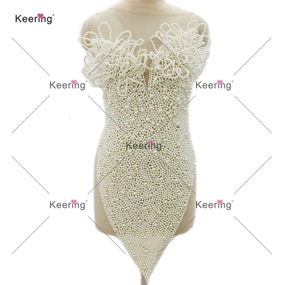 3D Rhinestone Body; White Pearls ;3D Wire Flower For Prom Dress, Shiny Dark V, Luxury Silver Stone, WDP-609
3D Rhinestone Body; White Pearls ;3D Wire Flower For Prom Dress, Shiny Dark V, Luxury Silver Stone, WDP-609