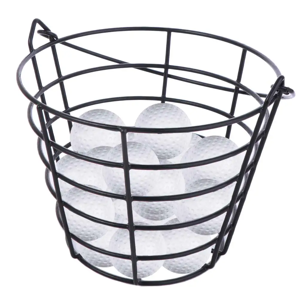 Metal Wire Golf Ball Basket With Handle Balls Container Golf Ball Carrying Bucket Trainer Ball Storage Bin Golfing Balls Storage
Metal Wire Golf Ball Basket With Handle Balls Container Golf Ball Carrying Bucket Trainer Ball Storage Bin Golfing Balls Storage