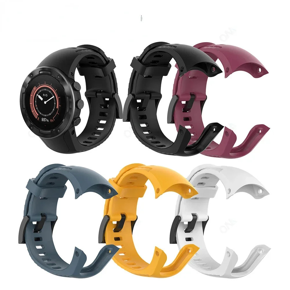 Sport Strap for Suunto 5 Smart Watch Replacement Silicone Bracelet Band for Suunto 5 Correa Accessories
Sport Strap for Suunto 5 Smart Watch Replacement Silicone Bracelet Band for Suunto 5 Correa Accessories