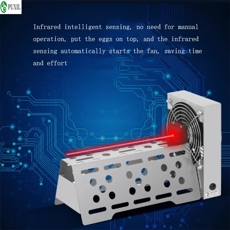 Egg waffle fan with infrared sensor cooler; Cooling fan Automatic egg waffle dryer
Egg waffle fan with infrared sensor cooler; Cooling fan Automatic egg waffle dryer