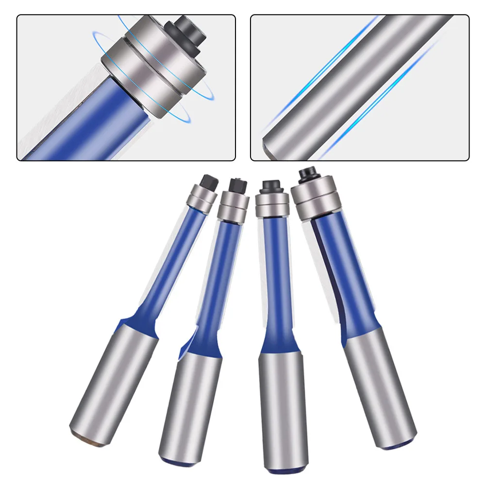 1/2inch Shank Bit Flush Trim Bit Blue And Silver Color Easy To Install Efficient Cutting Manual Measurement Deviation
1/2inch Shank Bit Flush Trim Bit Blue And Silver Color Easy To Install Efficient Cutting Manual Measurement Deviation