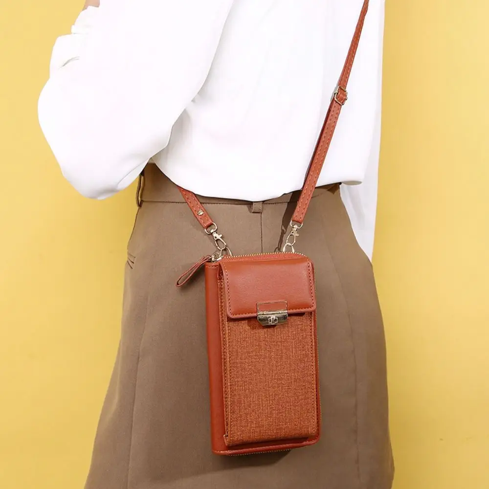High Quality Pu Leather Messenger Bags Multifunctional Portable Crossbody Bag Simple Mobile Phone Bag Women
High Quality Pu Leather Messenger Bags Multifunctional Portable Crossbody Bag Simple Mobile Phone Bag Women