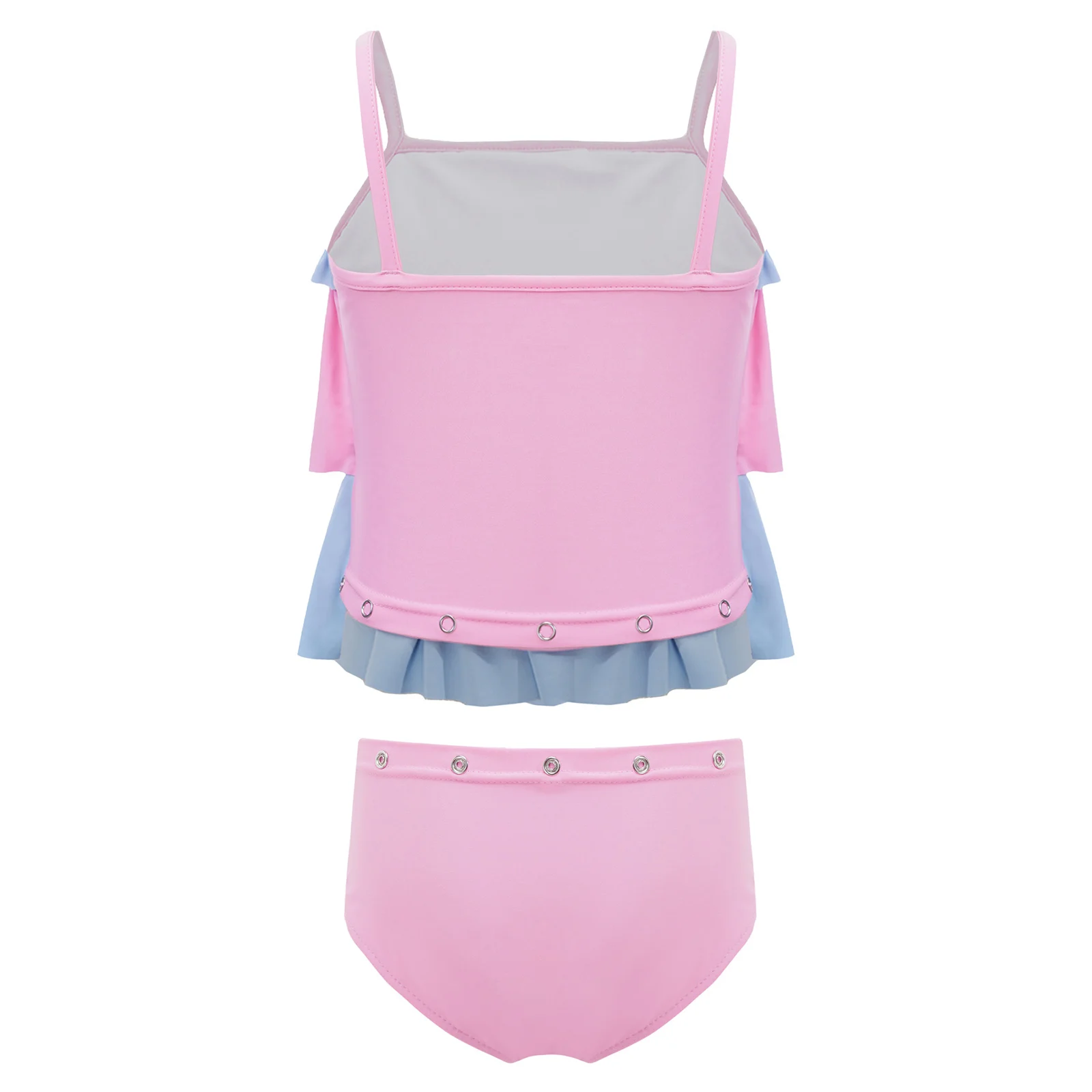 Kids Girls Swimsuit Swimwear Children's Summer Bathing Suit Beach Wear Swim Tiered Ruffled Spaghetti Straps Top with Briefs
Kids Girls Swimsuit Swimwear Children's Summer Bathing Suit Beach Wear Swim Tiered Ruffled Spaghetti Straps Top with Briefs