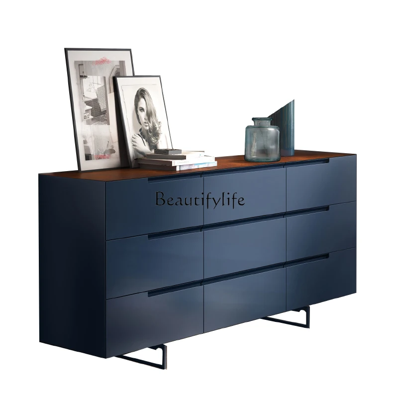 Italian minimalist paint chest cabinet bedroom storage living room wall drawer cabinet
Italian minimalist paint chest cabinet bedroom storage living room wall drawer cabinet