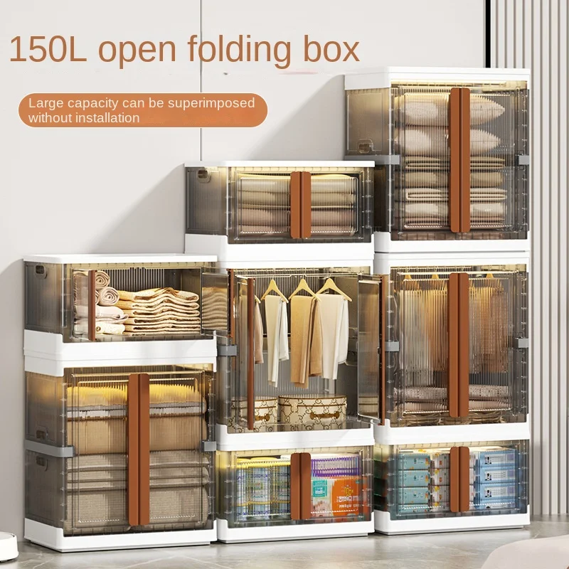 Custom Plastic Transparent Storage Storage Box Household Large Capacity Children's Toys and Clothing Storage Box Can Be Folded
Custom Plastic Transparent Storage Storage Box Household Large Capacity Children's Toys and Clothing Storage Box Can Be Folded