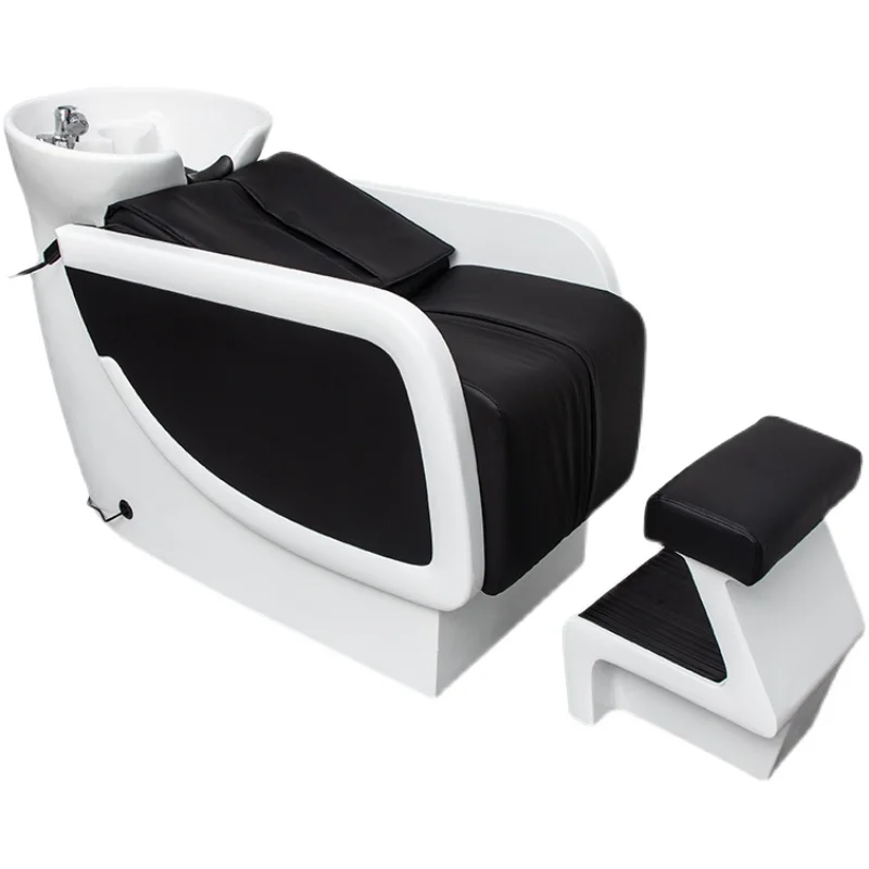 Half-lying ceramic basin electric massage shampoo bed special simple and comfortable barber shop shampoo bed
Half-lying ceramic basin electric massage shampoo bed special simple and comfortable barber shop shampoo bed