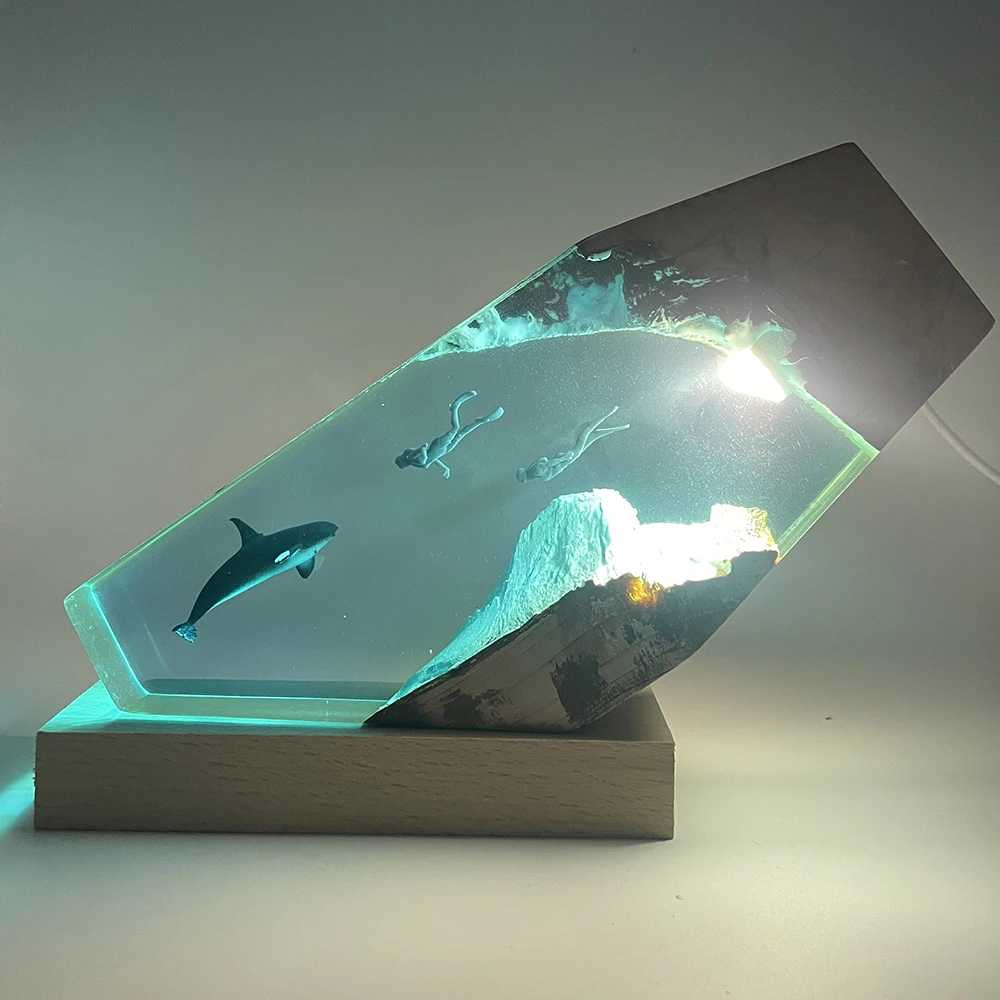 Underwater World Resin Light Creative Art Beautiful Night Light Craft Ocean Landscape Decoration USB Atmosphere Table Lamp
Underwater World Resin Light Creative Art Beautiful Night Light Craft Ocean Landscape Decoration USB Atmosphere Table Lamp